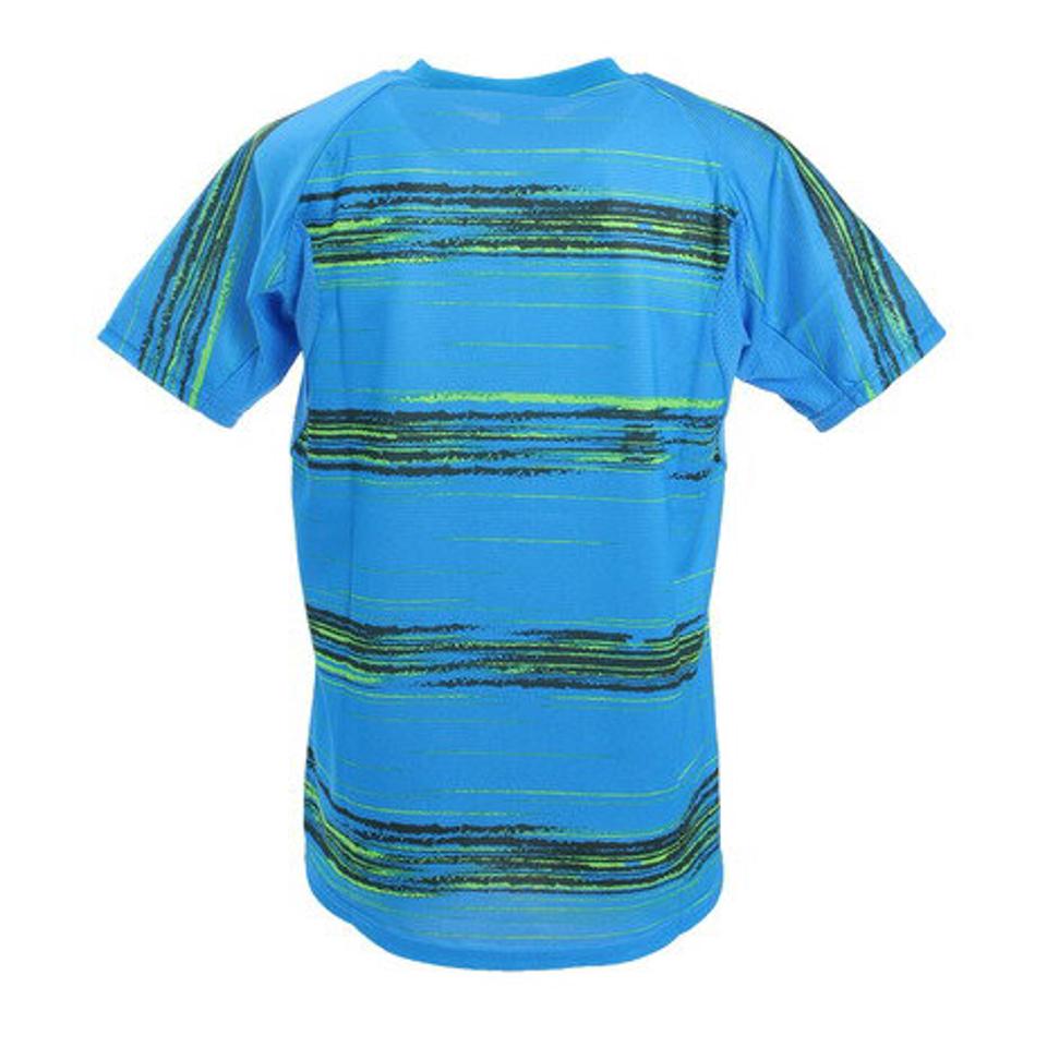 アスレタ（ATHLETA） サッカーウェア メンズ Tシャツ ボーダー プラクティスシャツ 2332 SAX （メンズ）