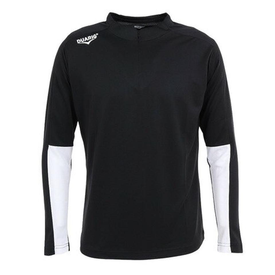 デュアリグ(DUARIG)(メンズ)サッカーウェア ドライプラス 長袖ハーフジッププラクティスシャツ 741D1UK7604
