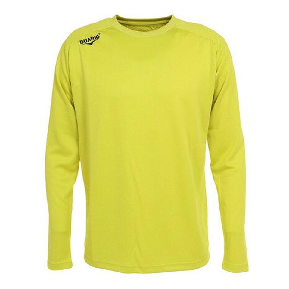 デュアリグ(DUARIG)(メンズ)サッカーウェア ドライプラス 長袖プラクティスシャツ 741D1UK7603 YEL