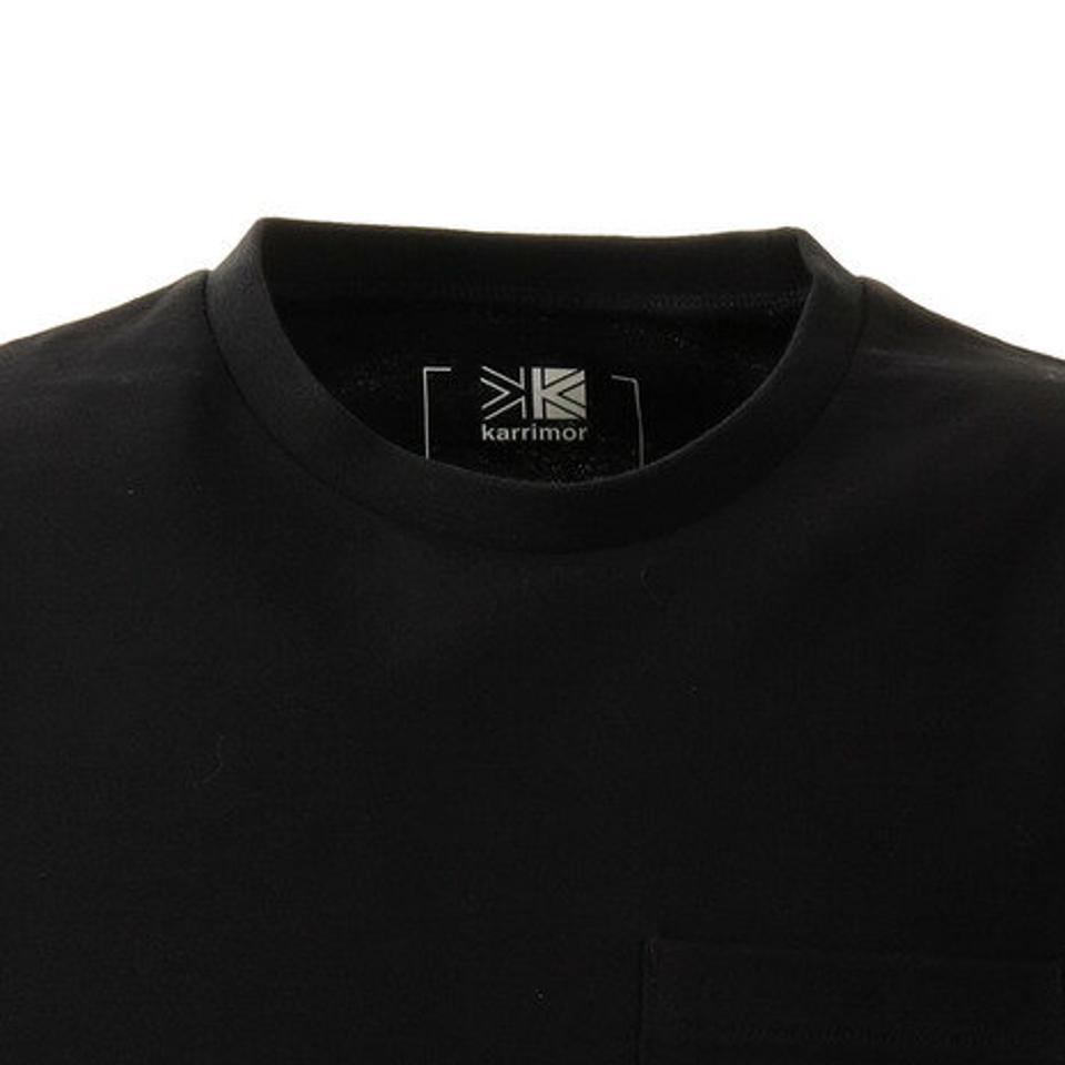 カリマー（karrimor）（メンズ）半袖Tシャツ ポケットワイドティー 3T01UBJ2/Black ブラック トップス ククルーネック 速乾