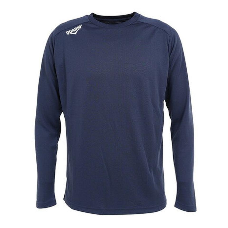 デュアリグ(DUARIG)(メンズ)サッカーウェア ドライプラス 長袖プラクティスシャツ 741D1UK7603 NVY