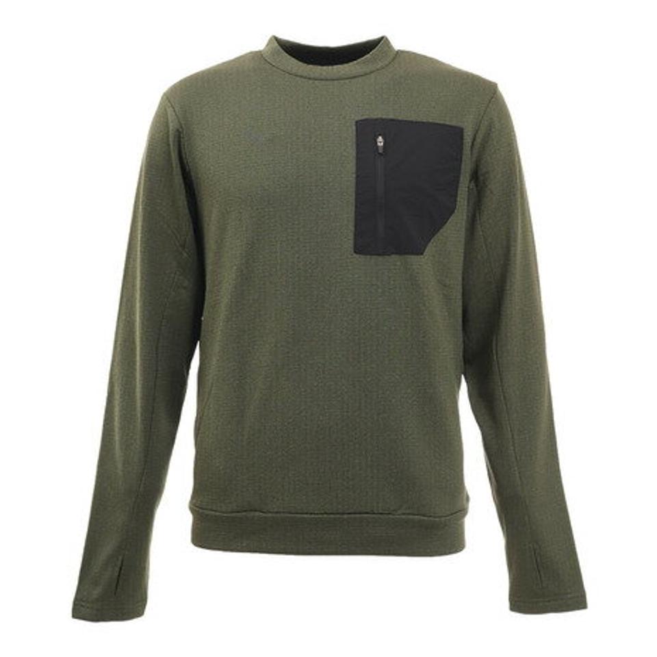 デュアリグ(DUARIG)(メンズ)GWGヘビークルーネックシャツ 860D1JY2108 KHK