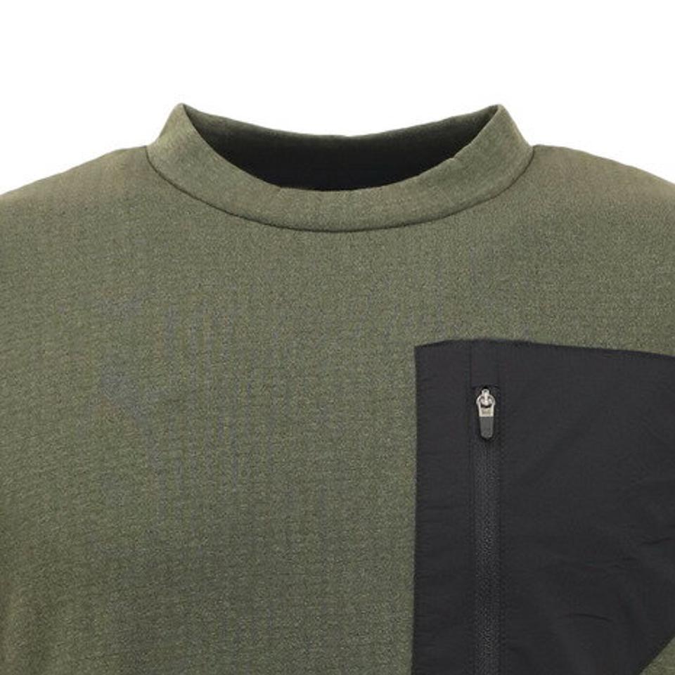 デュアリグ(DUARIG)(メンズ)GWGヘビークルーネックシャツ 860D1JY2108 KHK