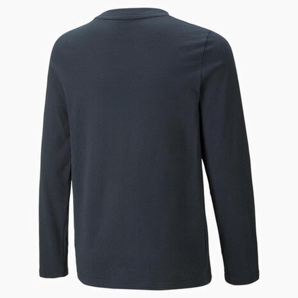 【2/25 24h限定 エントリー＆対象4店舗買い回りで最大P10倍！】プーマ（PUMA）（キッズ）ボーイズ ALPHA 長袖 Tシャツ 672628 43 NVY