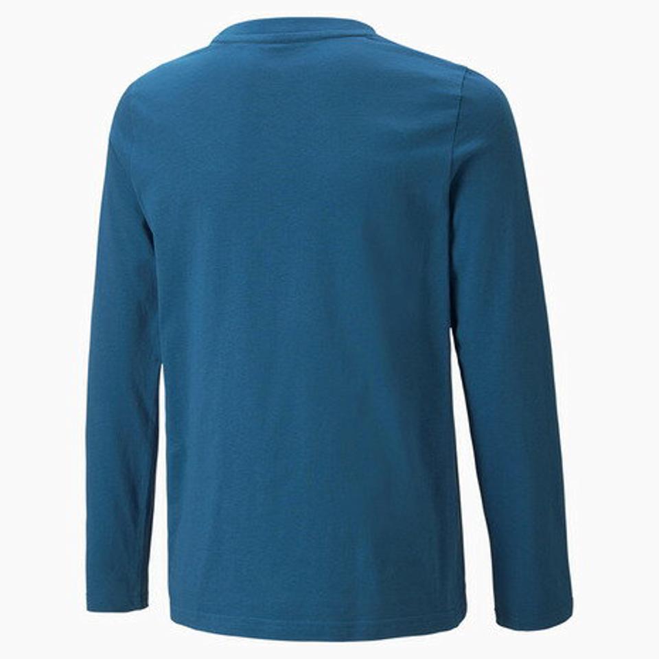 プーマ（PUMA）（キッズ）ボーイズ ALPHA 長袖 Tシャツ 672628 17 BLU