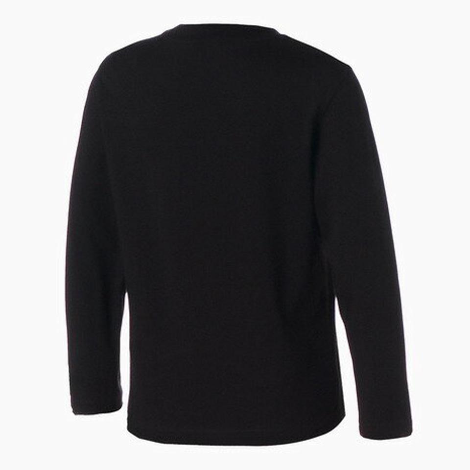 【6/5 24h限定 エントリー＆対象4店舗買い回りで最大P10倍！】プーマ（PUMA）（キッズ）ボーイズ ALPHA 長袖 Tシャツ 672628 01 BLK