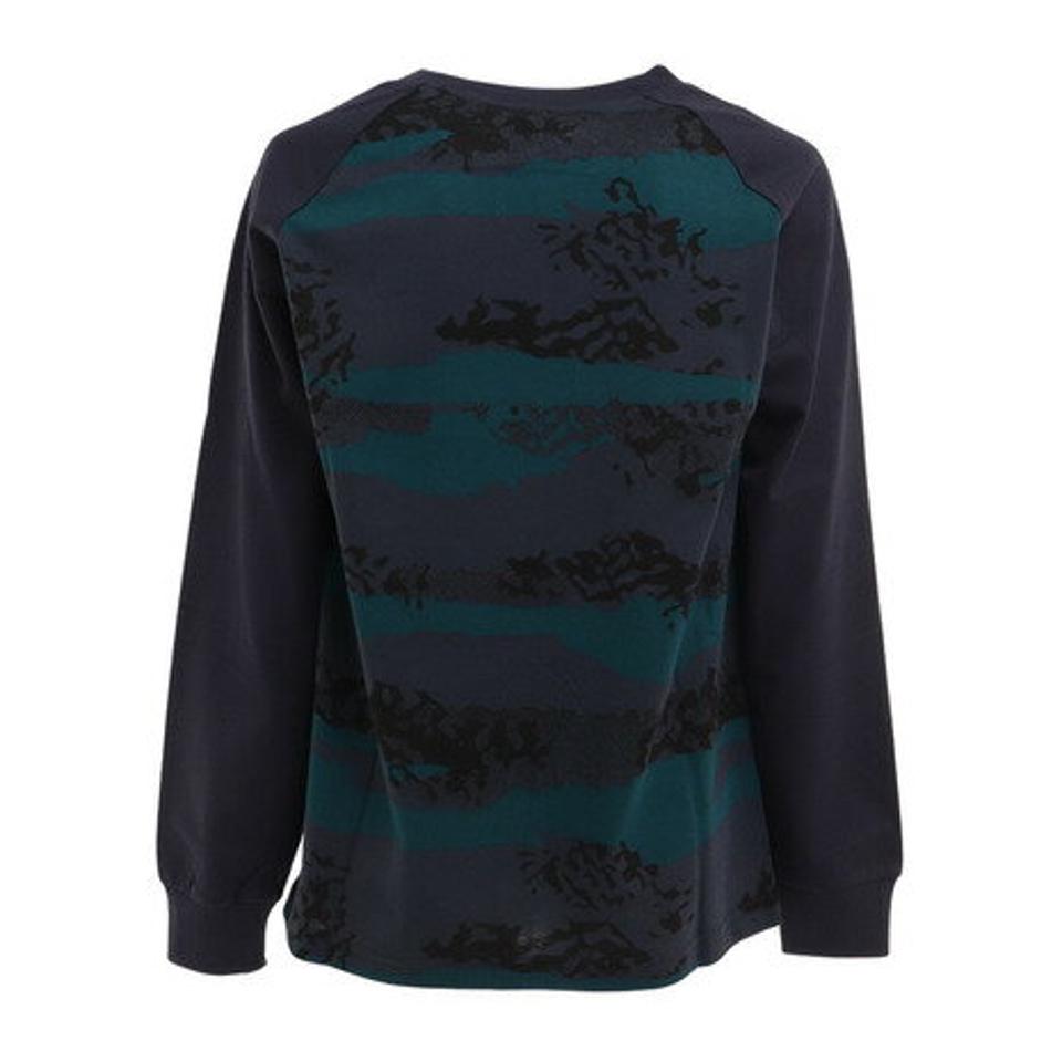 プーマ（PUMA）（キッズ）長袖Tシャツ ALPHA 671900 43 NVY