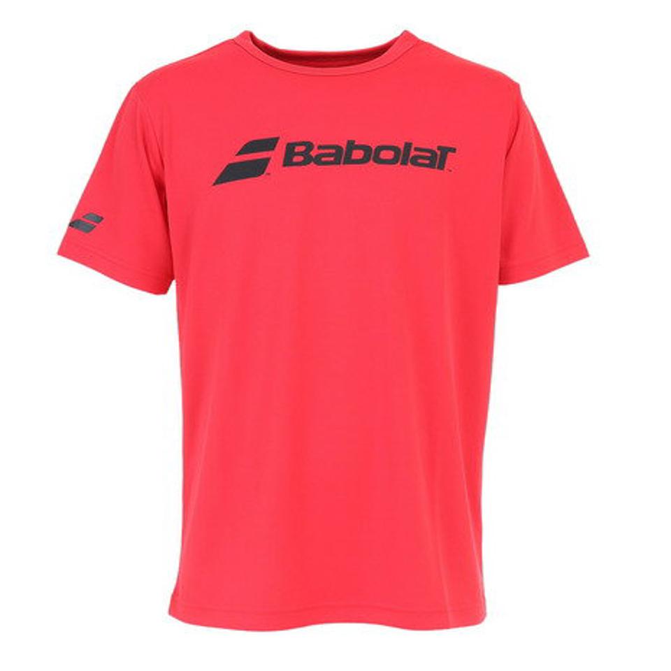 バボラ(BABOLAT)(メンズ)テニスウェア CLUBショートスリーブシャツ BUP1510C RD