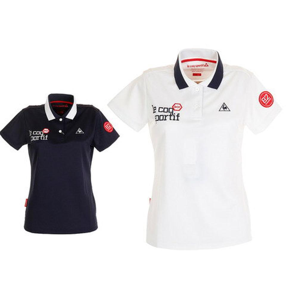ルコック スポルティフ(le coq sportif)(レディース) ゴルフウェア ポロシャツ 半袖シャツ QGWPJA30XB