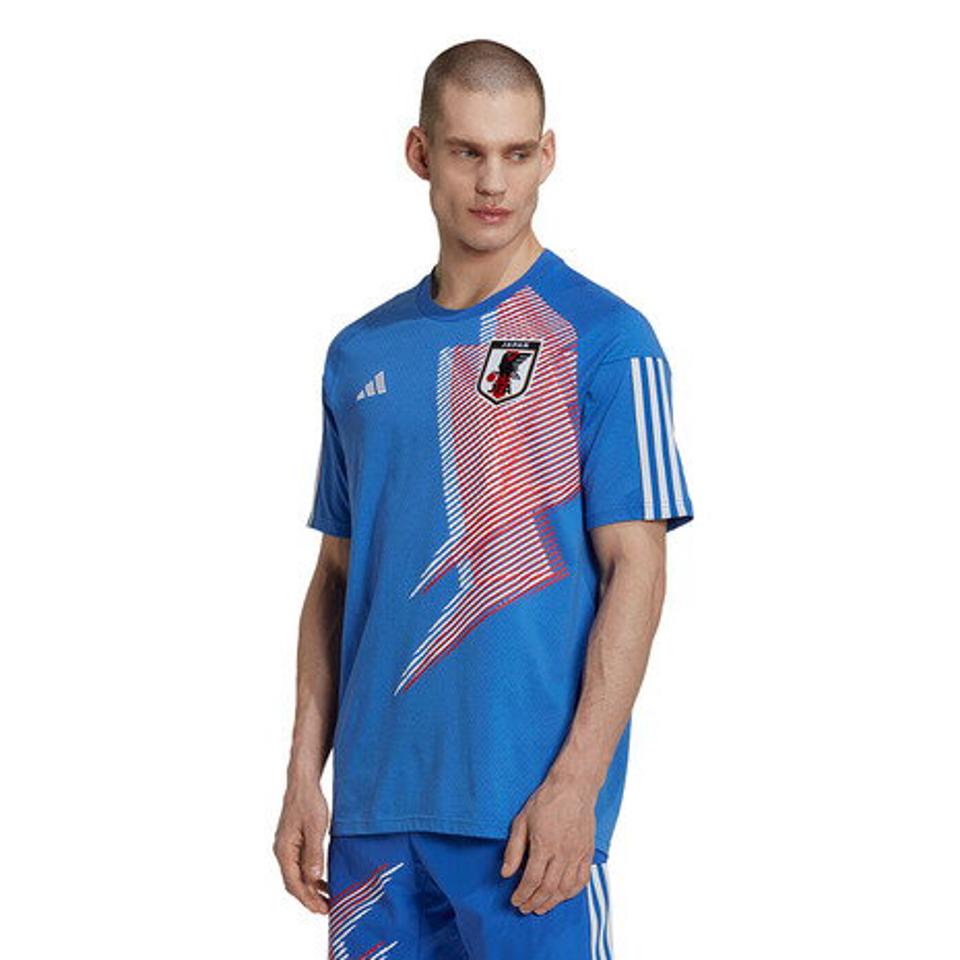 アディダス（adidas）（メンズ）アディダス サッカー日本代表 2022 トラベル Tシャツ DE103-HD8931