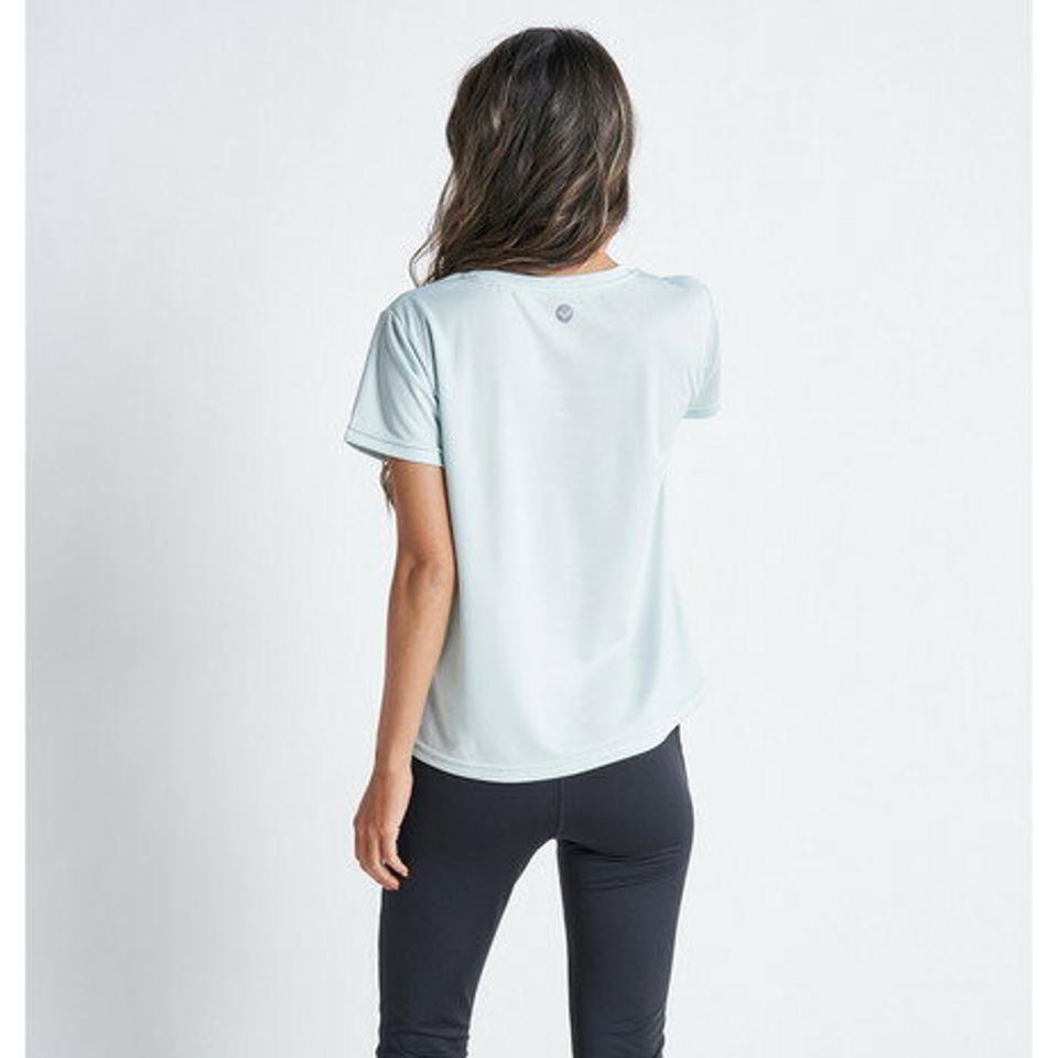 ロキシー（ROXY）（レディース）水陸両用 速乾 UVカット Tシャツ SMILE 22FWRST224539BLU