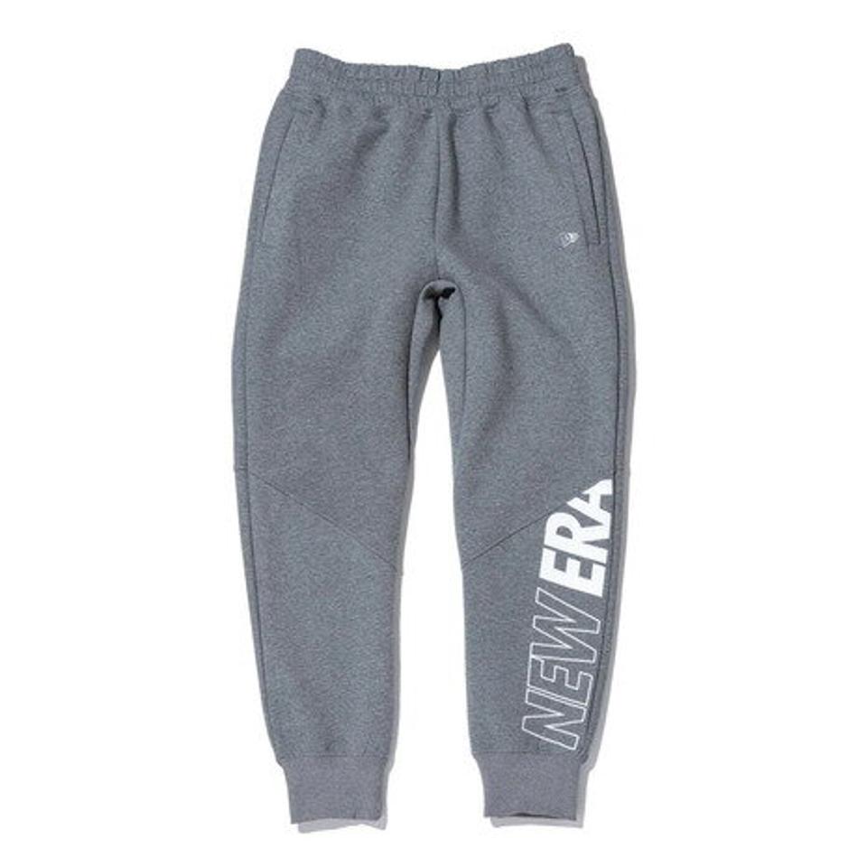 ニューエラ(NEW ERA)(メンズ)テック スウェット ロングパンツ ビッグロゴ ダークグレー 13330829