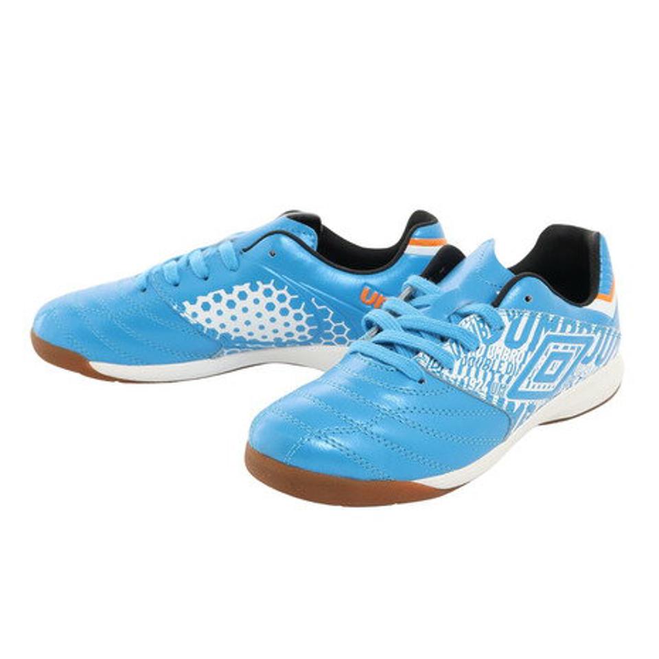 【2/5 24h限定 エントリー＆対象4店舗買い回りで最大P10倍！】アンブロ（UMBRO）（キッズ）ジュニアサッカーインドアトレーニングシューズ アクセレイター TR JR WIDE IN UU4UJB03SW