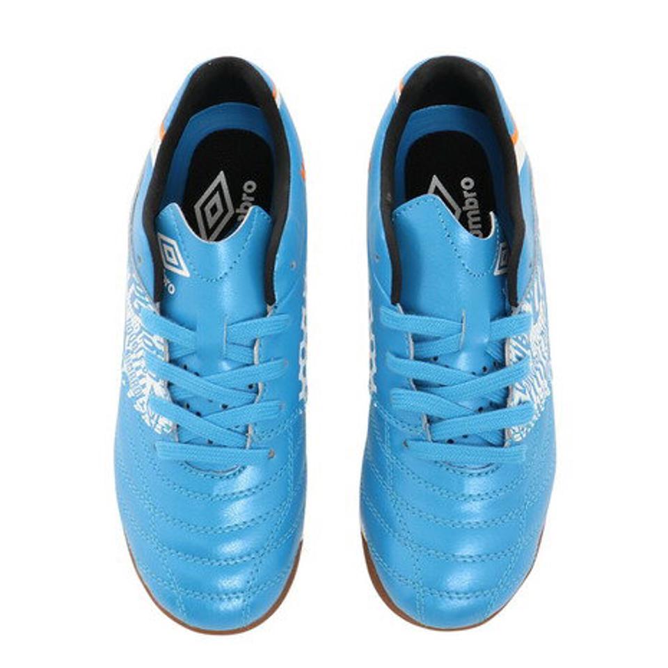 【2/5 24h限定 エントリー＆対象4店舗買い回りで最大P10倍！】アンブロ（UMBRO）（キッズ）ジュニアサッカーインドアトレーニングシューズ アクセレイター TR JR WIDE IN UU4UJB03SW