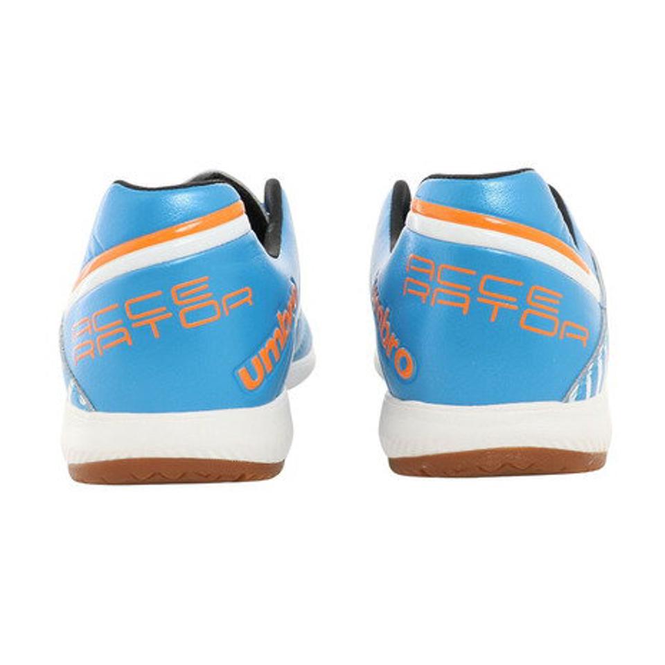 【2/5 24h限定 エントリー＆対象4店舗買い回りで最大P10倍！】アンブロ（UMBRO）（キッズ）ジュニアサッカーインドアトレーニングシューズ アクセレイター TR JR WIDE IN UU4UJB03SW
