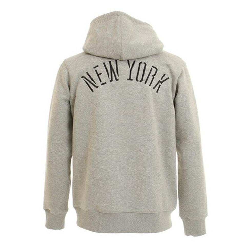 MJ・MLB（MJ・MLB） ヘビーウェイトニューヨーク ヤンキース ジップパーカー MM06-NY-0F04-GY メジャーリーグ （メンズ）