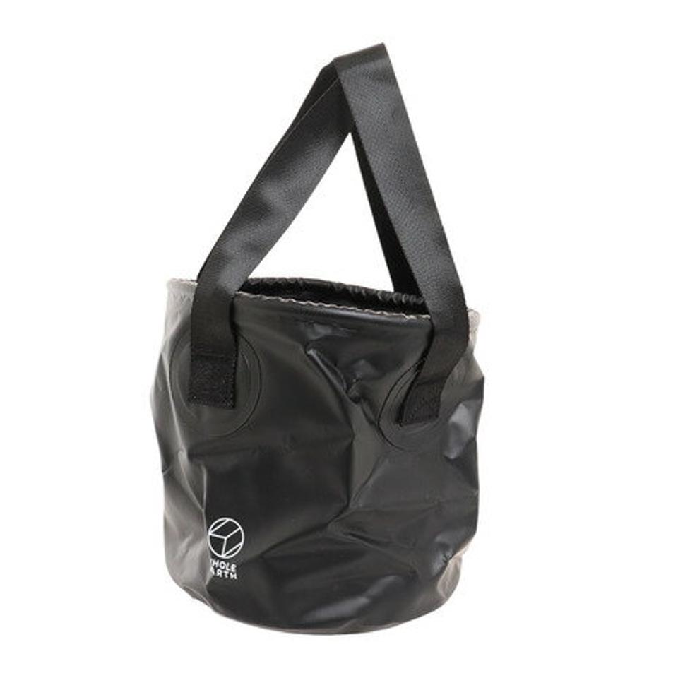 ホールアース(Whole Earth) PVC ウォーターバケット WE2MDZ03 BLK