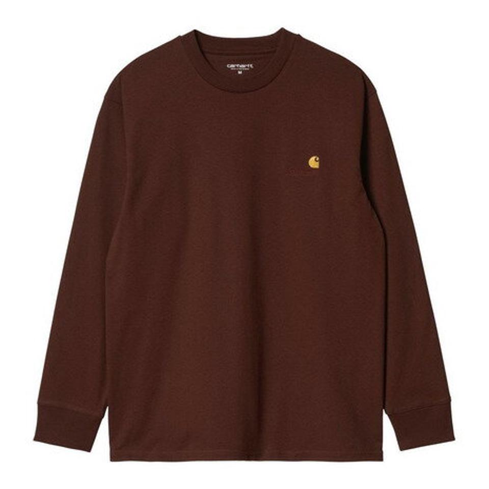 カーハート（CARHARTT） 長袖 AMERICAN SCRIPT Tシャツ I0299550EGXX21F （メンズ）