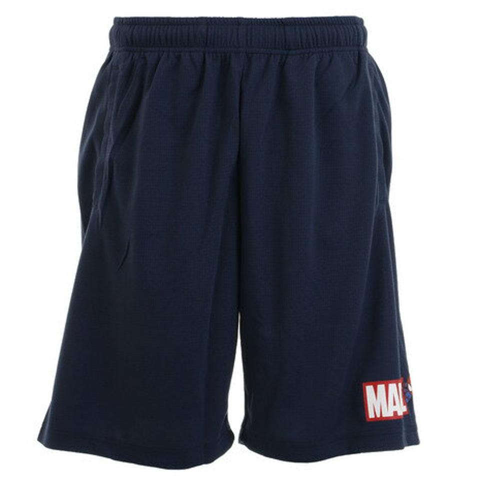 マーベル(MARVEL)(メンズ)バスパン SPIDERMAN ハーフパンツ DS0192020 バスケットボール プラクティスパンツ 練習着 メンズ