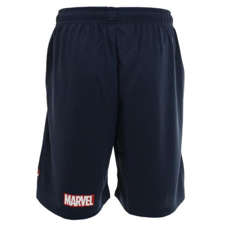 マーベル(MARVEL)(メンズ)バスパン SPIDERMAN ハーフパンツ DS0192020 バスケットボール プラクティスパンツ 練習着 メンズ