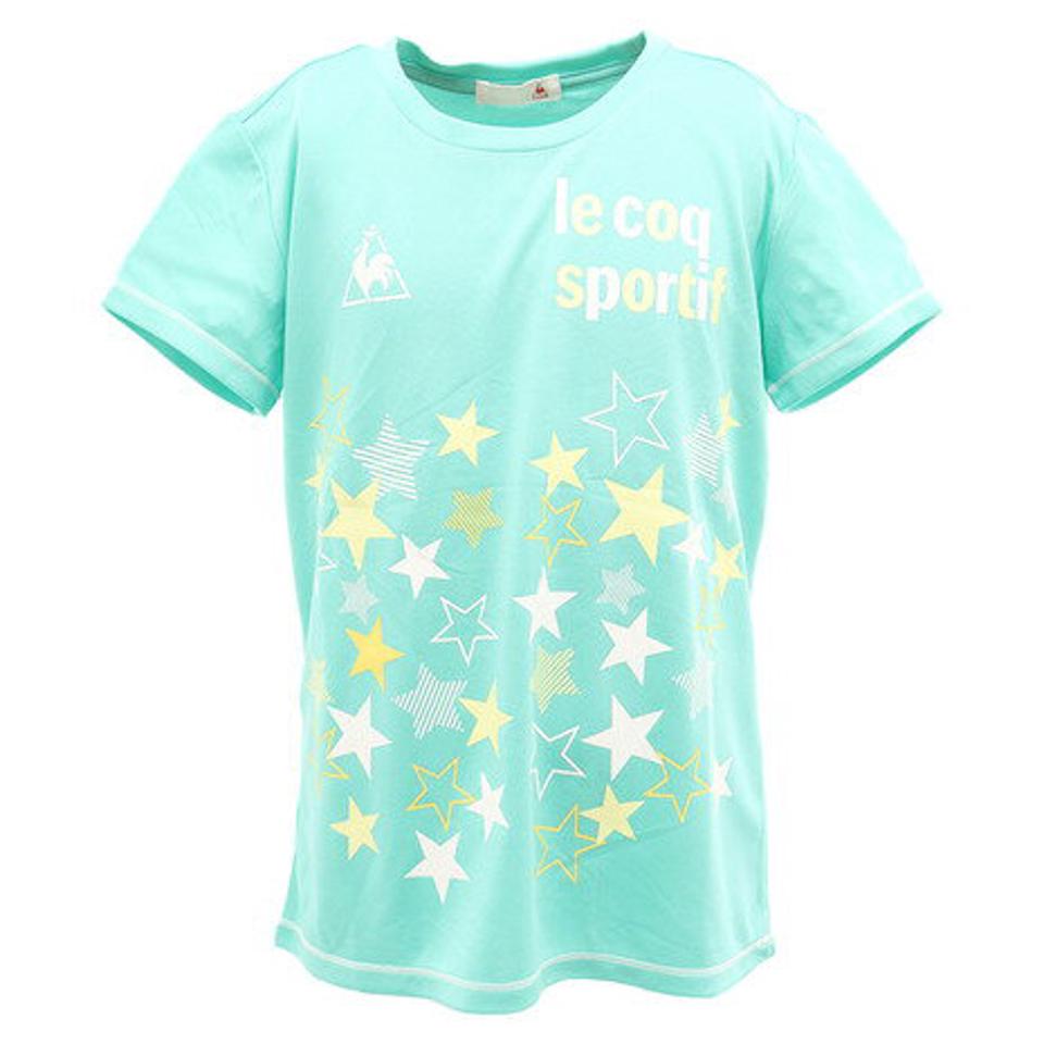 ルコック スポルティフ(Lecoq Sportif) ガールズ 半袖シャツ QMJPJA01XB SIG (キッズ)