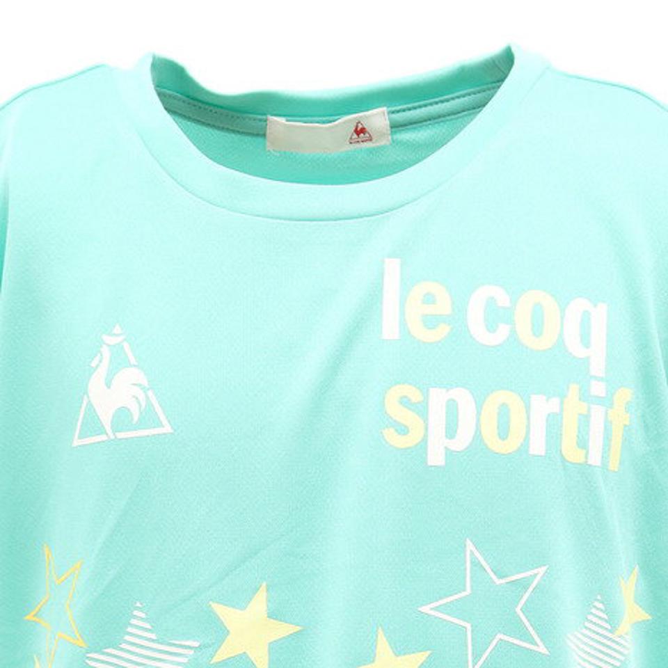 ルコック スポルティフ(Lecoq Sportif) ガールズ 半袖シャツ QMJPJA01XB SIG (キッズ)