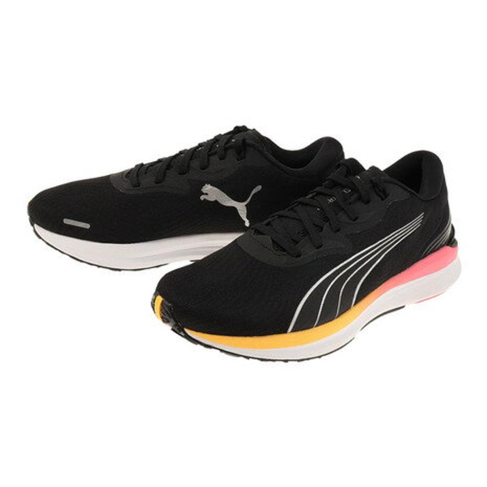 プーマ（PUMA）（メンズ）エレクトリファイ ニトロ 2 ブラック 黒 37681407 ランニングシューズ ジョギング スニーカー ウォーキング 陸上 運動靴 マラソン