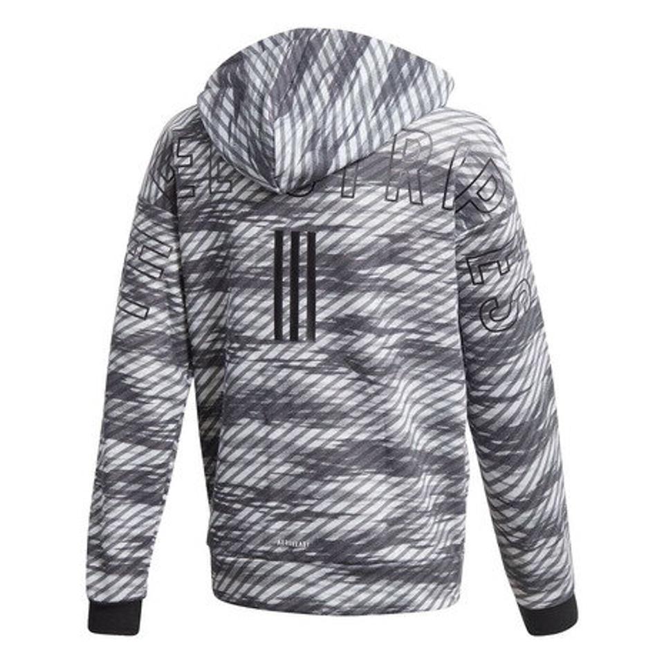 アディダス（adidas） Sport2Street グラフィック フルジップ パーカー IXF91-GD9214 （キッズ）