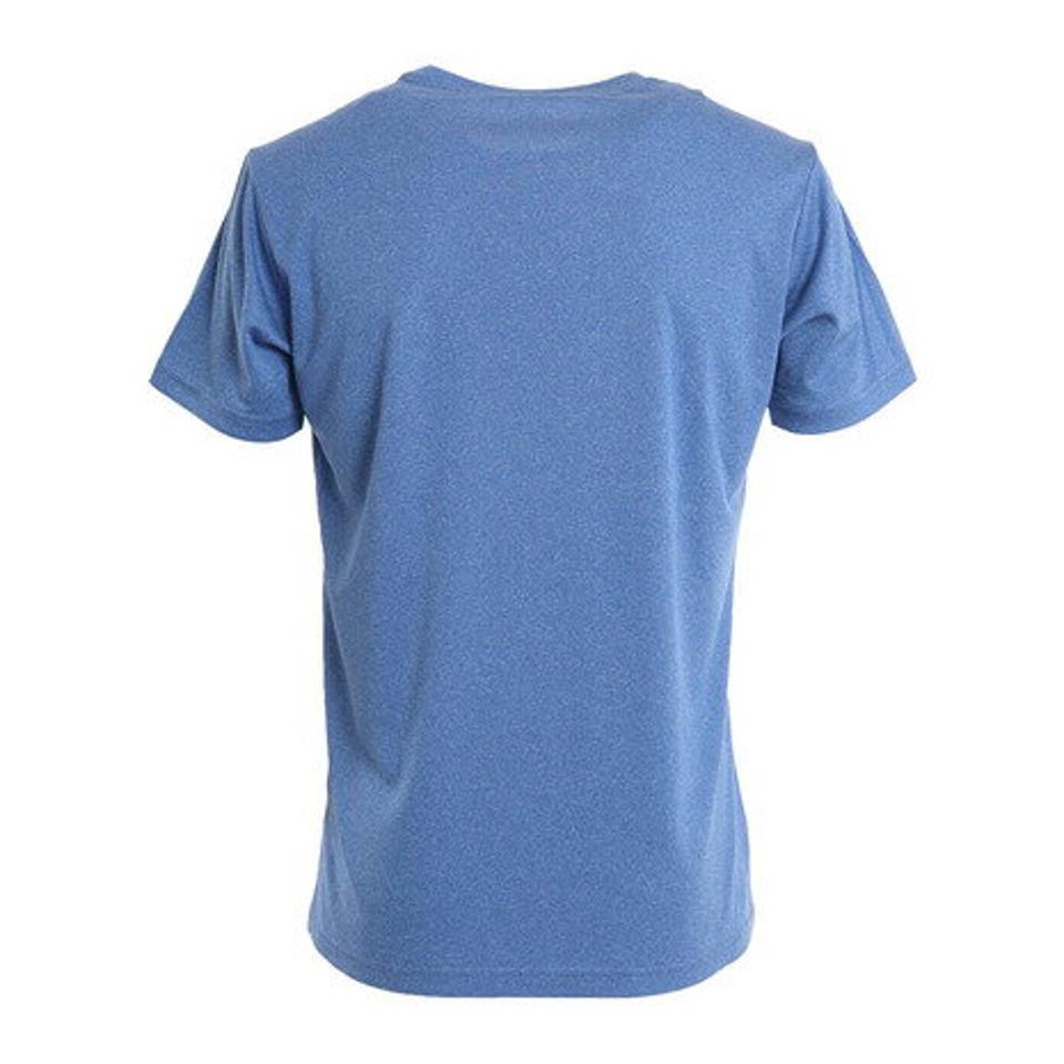 ルコック スポルティフ(Lecoq Sportif) テニスウェア 杢 プラクティスシャツ QTMTJA03 SBL (メンズ)