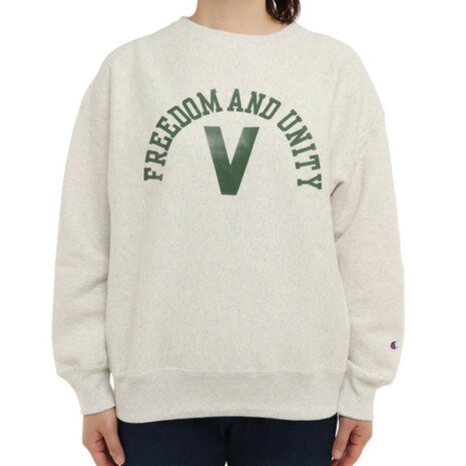 チャンピオン-ヘリテイジ（CHAMPION-HERITAGE）（レディース）スウェット トレーナー リバースウィーブ COLLEGE クルースウェット CW-W007 810