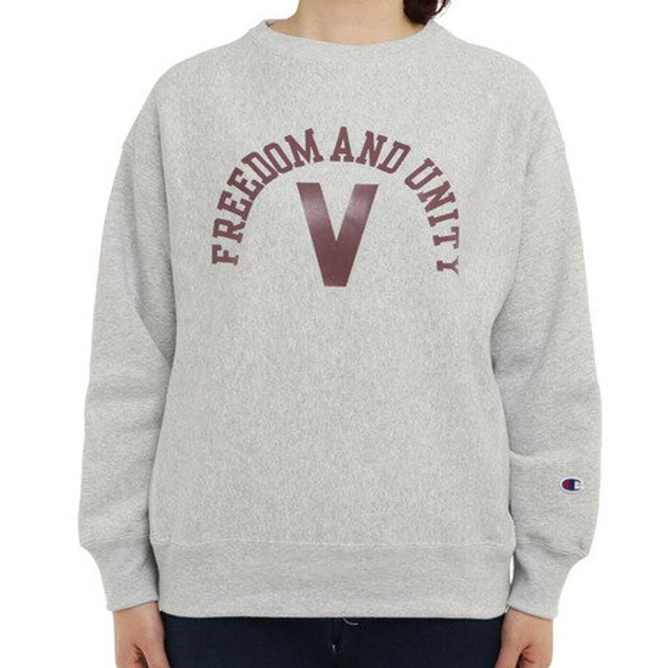 チャンピオン-ヘリテイジ（CHAMPION-HERITAGE）（レディース）スウェット トレーナー リバースウィーブ COLLEGE クルースウェット CW-W007 040