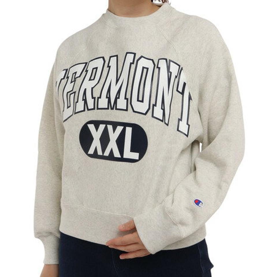 チャンピオン-ヘリテイジ（CHAMPION-HERITAGE）（レディース）リバースウィーブ RAGLAN COLLEGE クルースウェット CW-W006 810