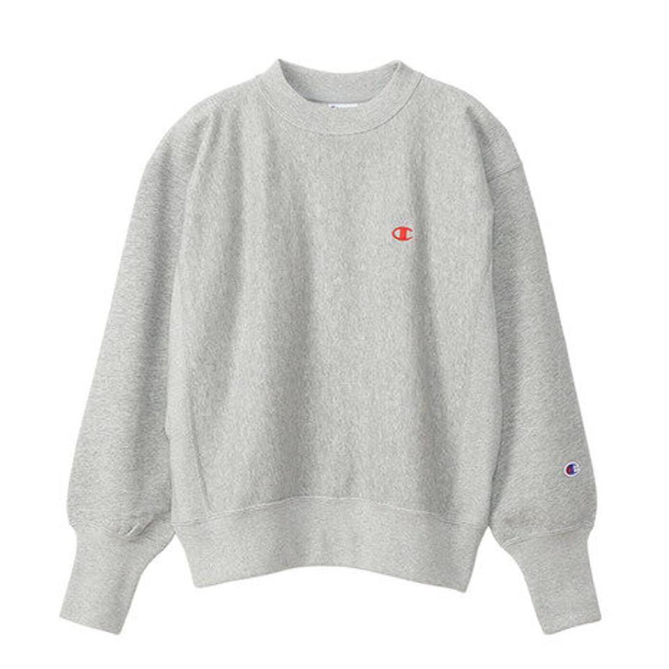 チャンピオン-ヘリテイジ（CHAMPION-HERITAGE）（レディース）リバースウィーブ クルーネックスウェットシャツ CW-W002 070