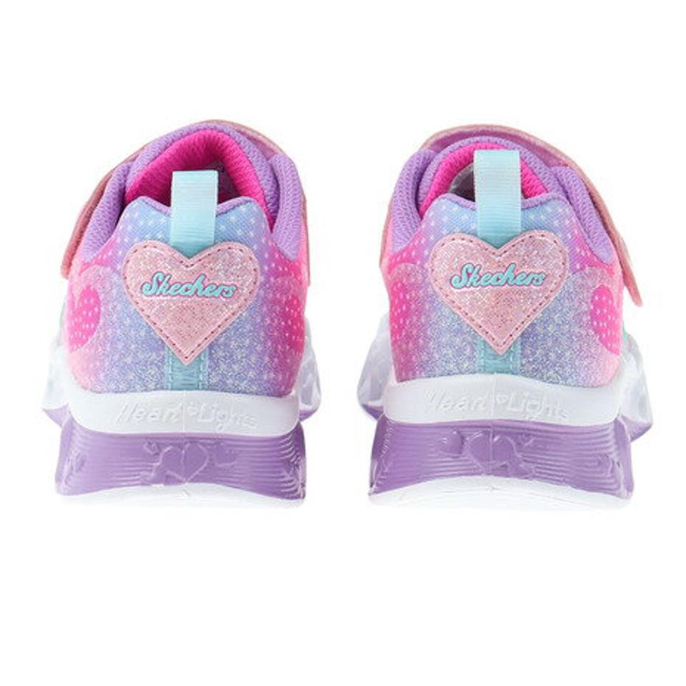 スケッチャーズ（SKECHERS）（キッズ）スニーカー ジュニア ピンク フリッターハートライツシンプリィラブ FLUTTER HEART LIGHTS SIMPLY LOVE 302315L-PKMT