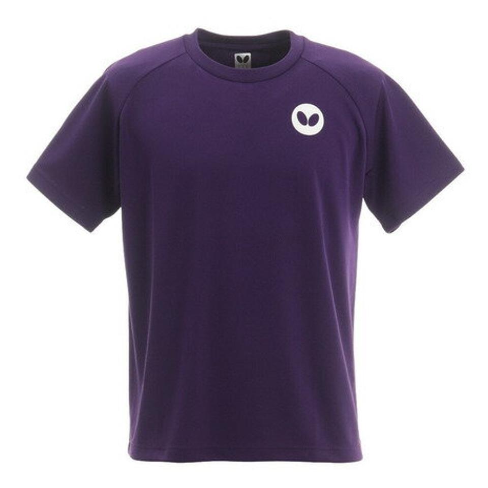 バタフライ（Butterfly）（メンズ、レディース）卓球ウエア シャツ カリソン 半袖Tシャツ 45740-243 PPL