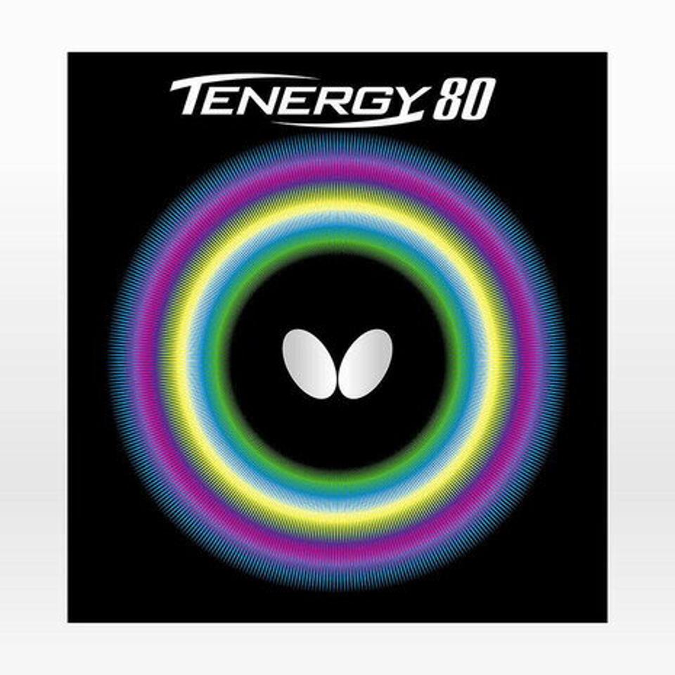 バタフライ(Butterfly) 卓球ラバー テナジー 80 BLK 05930 (メンズ、レディース)