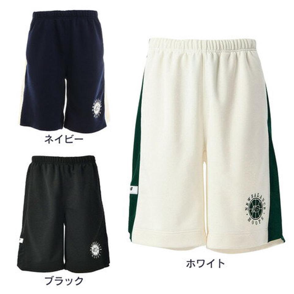 ニューバランス(new balance)(メンズ) バスケットボールウェア スウェットショートパンツ AMS25092