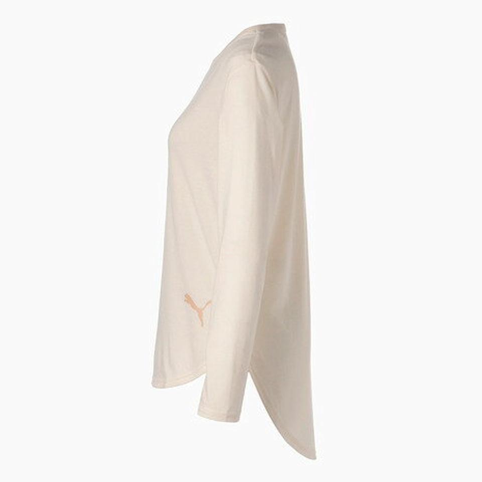 プーマ（PUMA）（レディース）ヨガ スタジオ トレンド 長袖 Tシャツ 522624 65 IVR