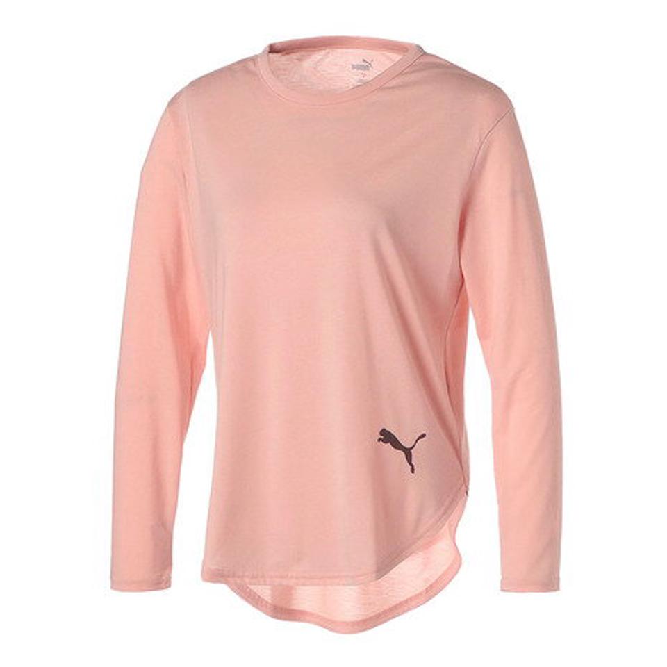 プーマ（PUMA）（レディース）ヨガ スタジオ トレンド 長袖 Tシャツ 522624 47 PNK