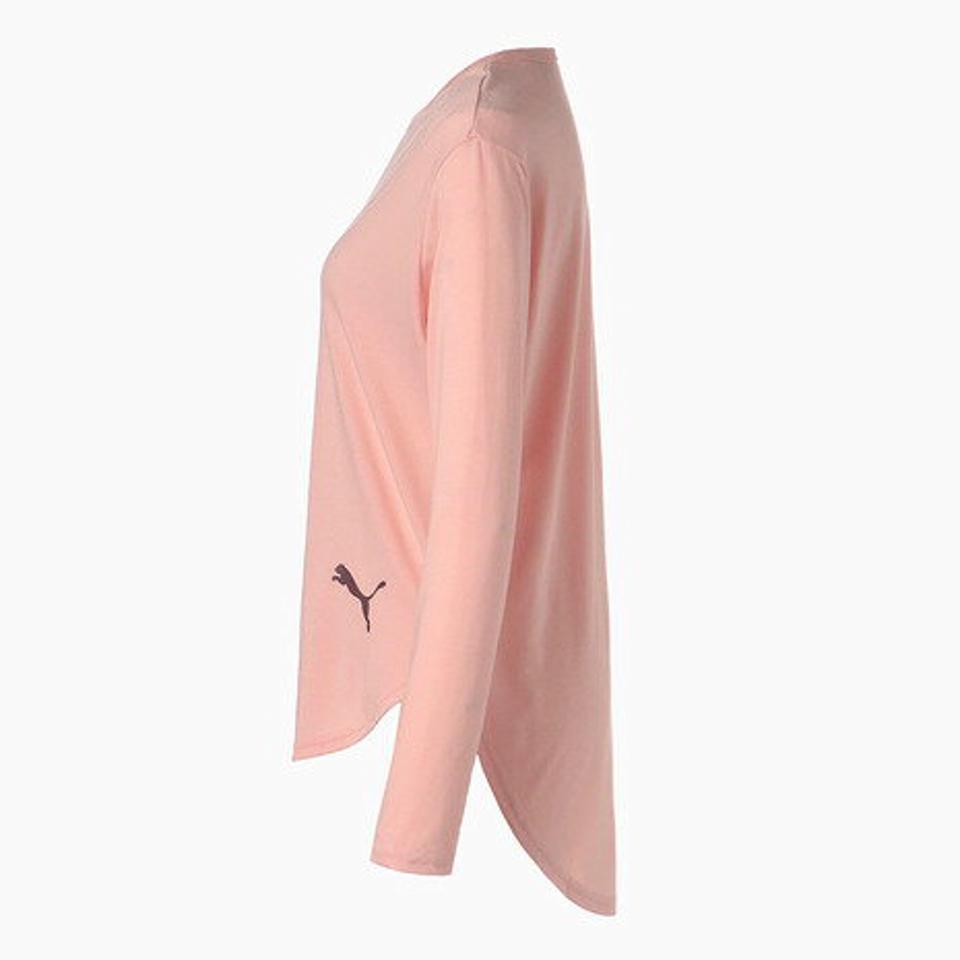 プーマ（PUMA）（レディース）ヨガ スタジオ トレンド 長袖 Tシャツ 522624 47 PNK