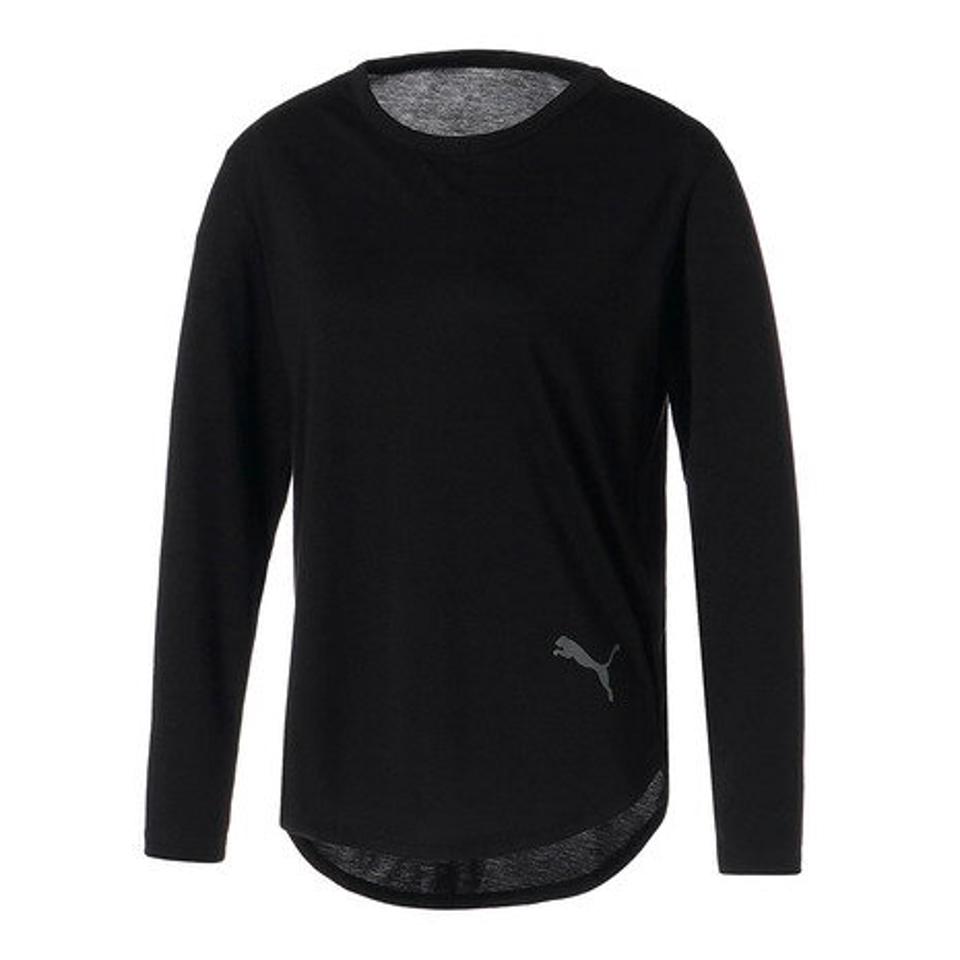 プーマ（PUMA） ヨガ スタジオ トレンド 長袖 Tシャツ 522624 01 BLK （レディース）