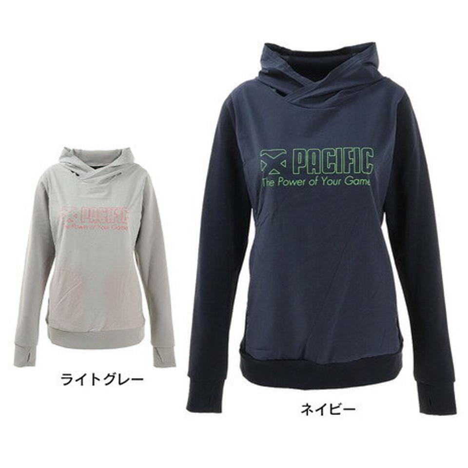 【10％OFFクーポン 11/10まで】パシフィック（PACIFIC） テニスウェア レディース LOGOパーカー PT20FW361 （レディース）