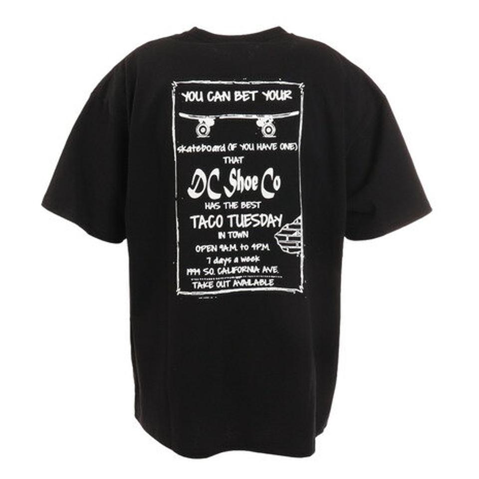 ディーシー・シュー（DC SHOE） DC REACH FOR THE STAR 半袖Tシャツ 22SPDST221061YBLK （メンズ）