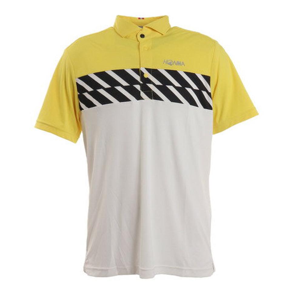 本間ゴルフ(HONMA)(メンズ)ゴルフウェア 半袖ポロシャツ 031-733125-YE