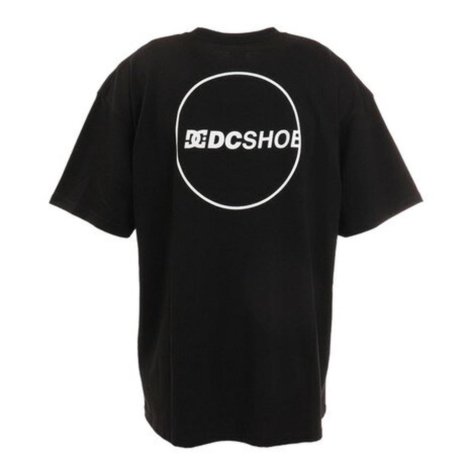ディーシーシューズ（DC SHOES）（メンズ）DC TC BACK CIRCLE 半袖Tシャツ 22SPDST221059YBLK