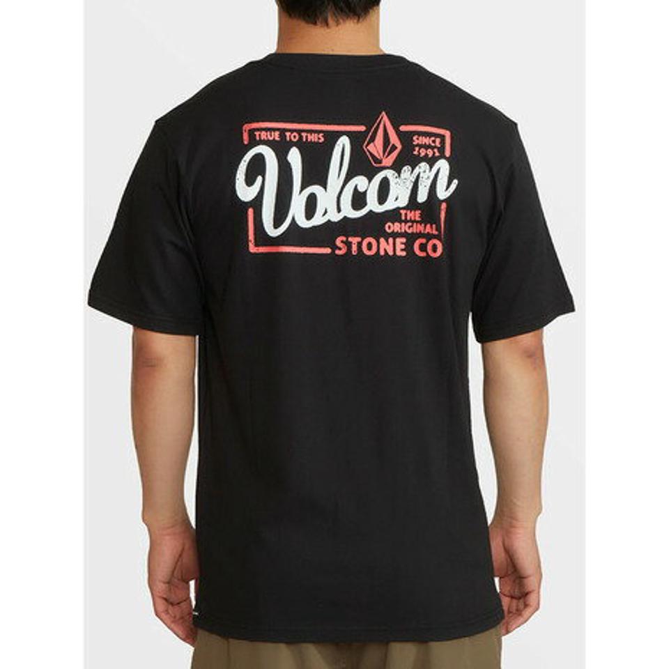 ボルコム（Volcom） NPAC VARNISH ショートスリーブTシャツ AF712210 BLK （メンズ）