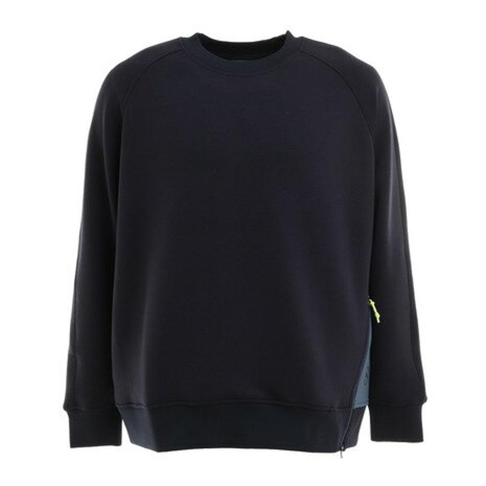 ウィッテム（HUITIEME） ハイブリット裾ジップスリットプルオーバー 191-36210-098 （メンズ）