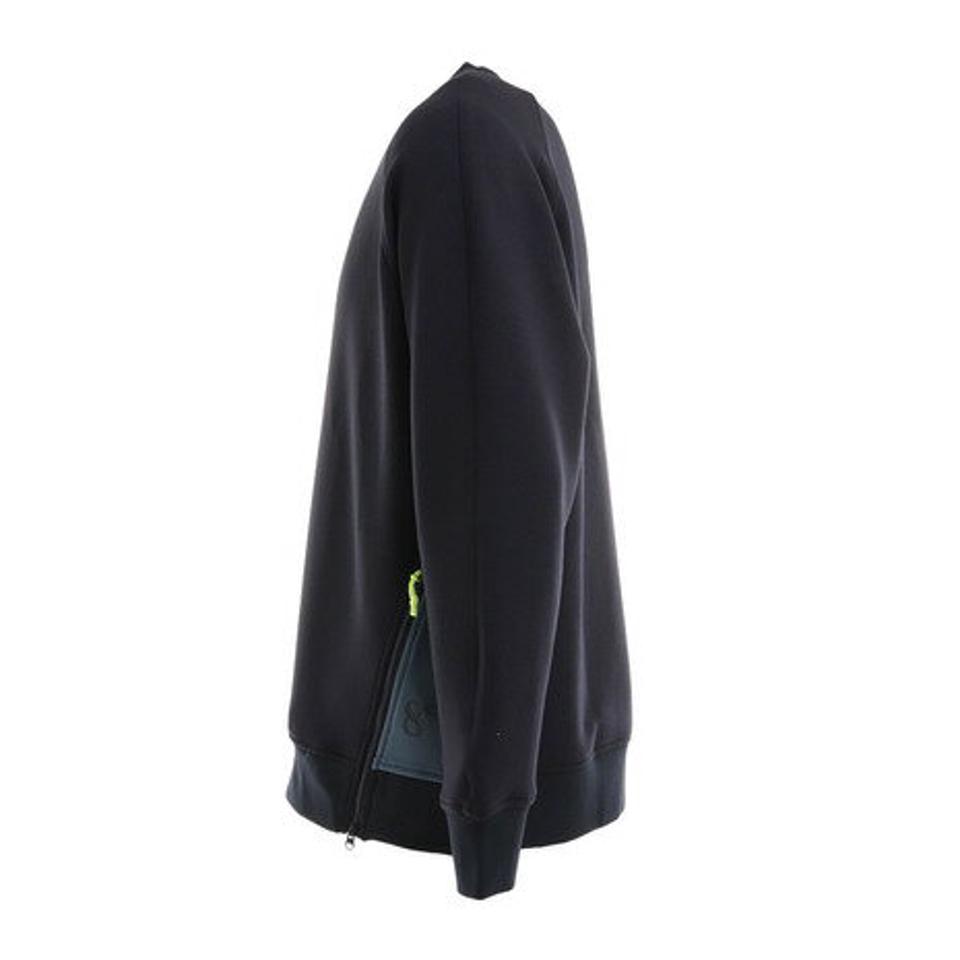 ウィッテム（HUITIEME） ハイブリット裾ジップスリットプルオーバー 191-36210-098 （メンズ）