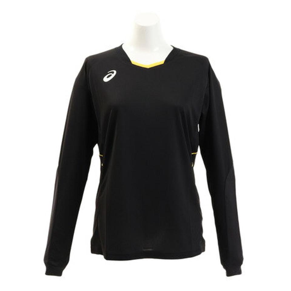 アシックス（ASICS） Tシャツ 長袖 トップ 2052A001.001 【バレーボールウェア スポーツウェア】 （レディース）