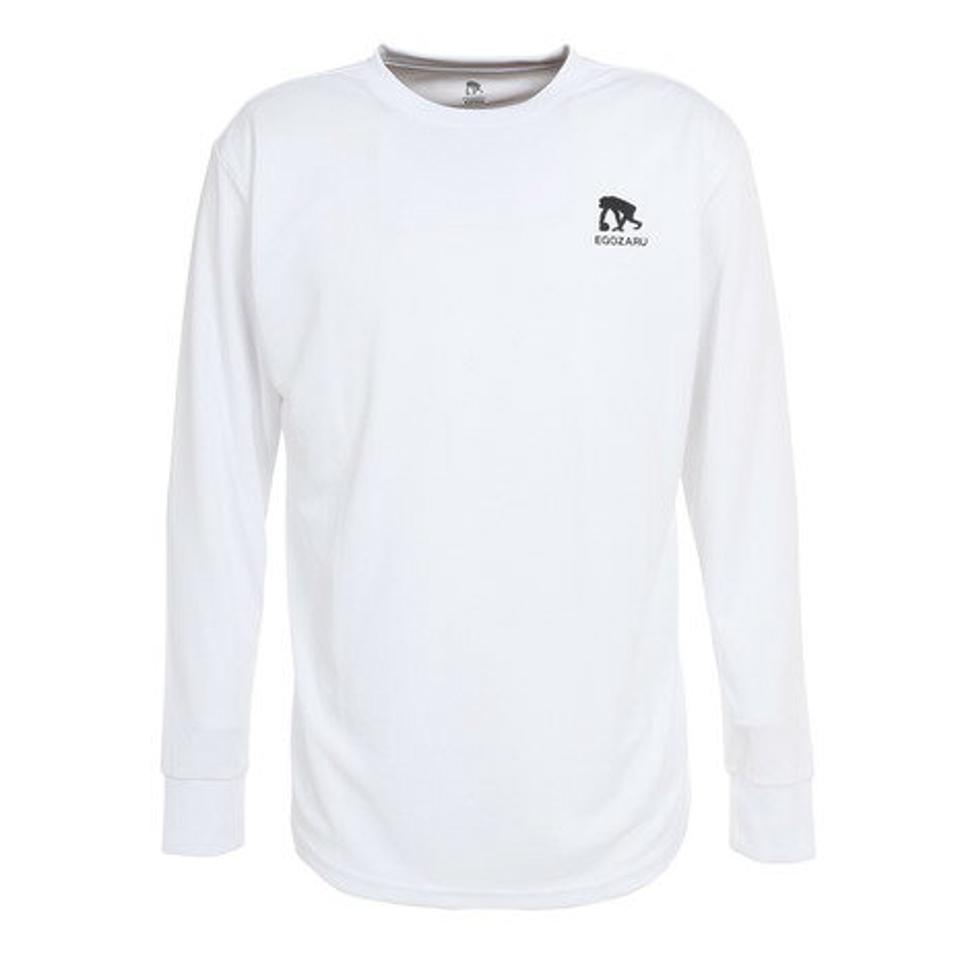 エゴザル（EGOZARU） バスケットボールウェア ブリーチバックプリント ロングスリーブTシャツ EZLT-F2201-025 （メンズ、レディース）